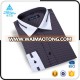 Long Sleeve Stripe Custom Made Shirt With Contrast Collar And Cuff