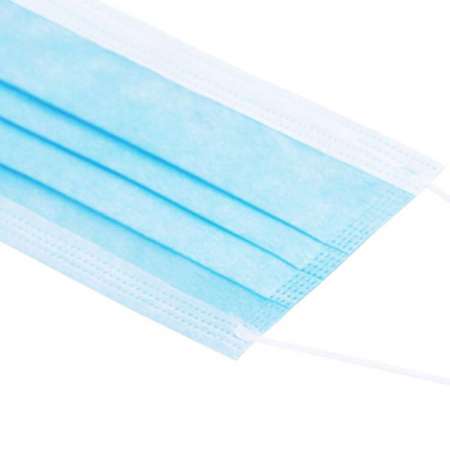 Wholesale Blue 3 ply Earloop Disposable Face Mask